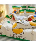 2025 new version of the genuine Mifie Rabbit cartoon cartoon small fresh all -cotton four -piece set