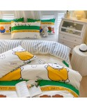 2025 new version of the genuine Mifie Rabbit cartoon cartoon small fresh all -cotton four -piece set