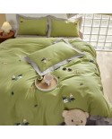 2025 New all -cotton 13372 Tuin embroidery four -piece set