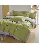 2025 New all -cotton 13372 Tuin embroidery four -piece set
