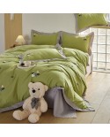 2025 New all -cotton 13372 Tuin embroidery four -piece set