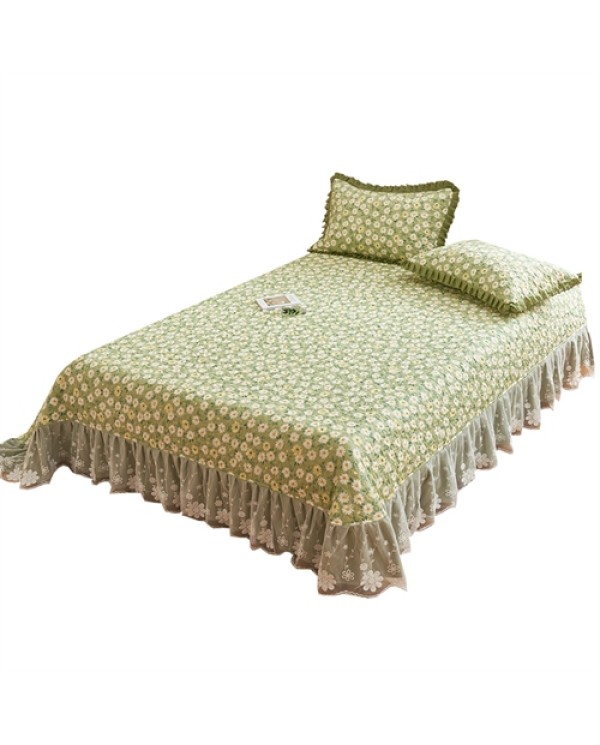 2025 new Class A full cotton bed cover three -piece set