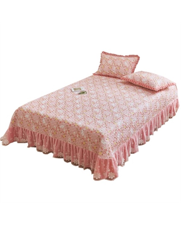 2025 new Class A full cotton bed cover three -piece set