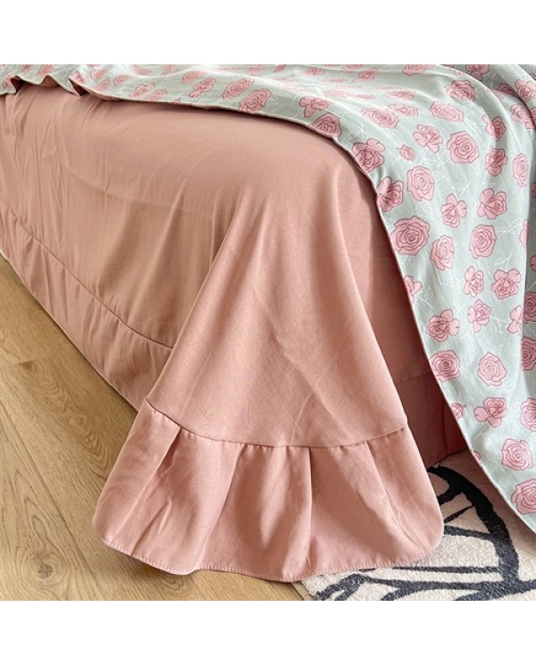 2025 new water washing cotton and hemp double -layer gauze is four -piece set
