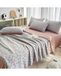 2025 new water washing cotton and hemp double -layer gauze is four -piece set