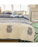 2025 New all -cotton printing four -piece series series