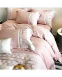 2025 New 80S Lanjing Silk Embroidery Four-piece Set-Twilight Girl Series