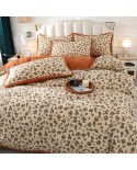 2025 new double -layer gauze water washing cotton four -piece set