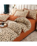 2025 new double -layer gauze water washing cotton four -piece set