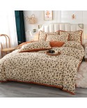 2025 new double -layer gauze water washing cotton four -piece set