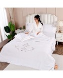 2025 new simple solid color summer is four -piece set