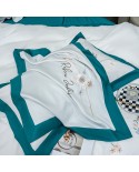 2025 new 100S long velvet cotton four -piece floating ravioli dream series