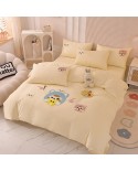 2025 new all -cotton chiffon lace four -piece series series