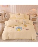 2025 new all -cotton chiffon lace four -piece series series