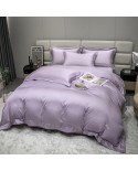 2025 New 100 Silver Silk Silk Cotton Four -piece Set Weai Series Single Single Slip Four -piece Set Weiyou