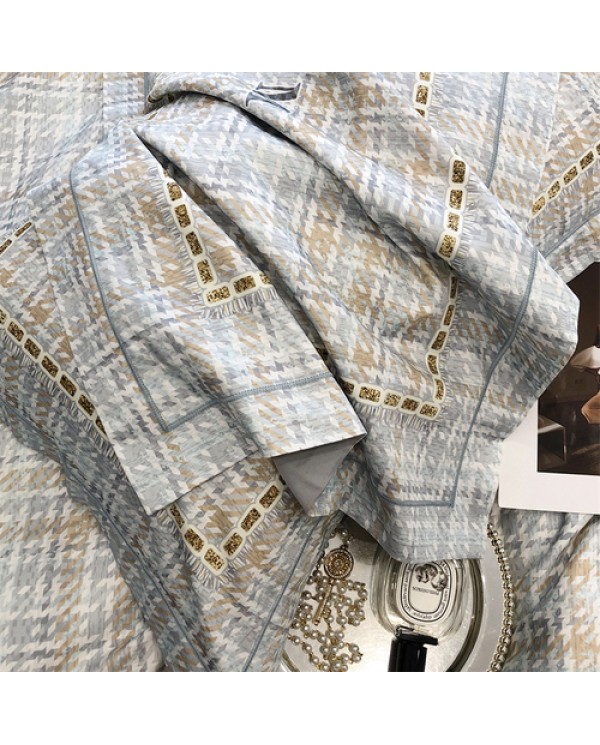 2025 New autumn and winter new product top luxury 120 antibacterial whole cotton digital printing series 1.5M beds
