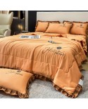 2025 new plant fiber summer is four-piece set-rose series