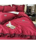 2025 new plant fiber summer is four-piece set-rose series